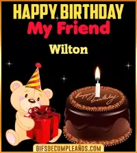 GIF Happy Birthday My Friend Wilton